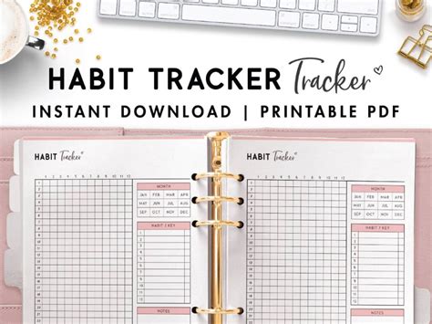 Free Habit Tracker Template World Of Printables