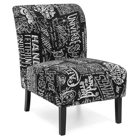 A sophisticated pair of armless chairs by century furniture. Amazon.com: Best Choice Products Modern Contemporary ...