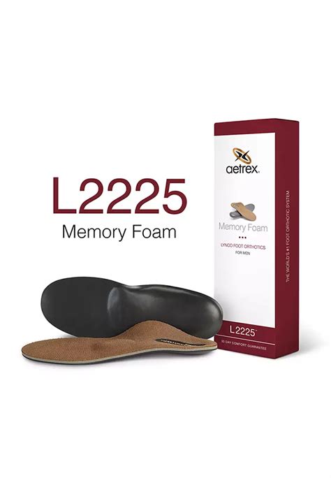 Buy Aetrex Aetrex Mens Memory Foam Posted Orthotics Wmetatarsal Support Insoles 2023 Online