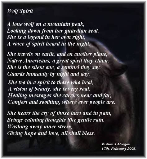 Poetry World Wolf Spirit Wolf Spirit Wolf Quotes Wolf Spirit Animal