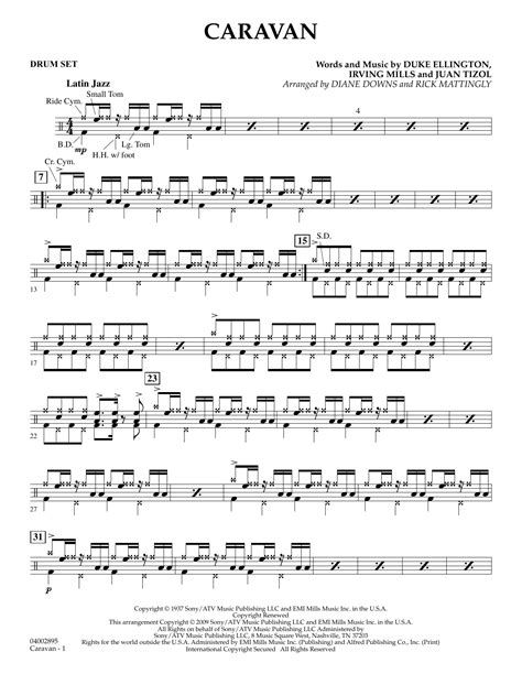 Caravan Drum Sheet Music Ubicaciondepersonascdmxgobmx