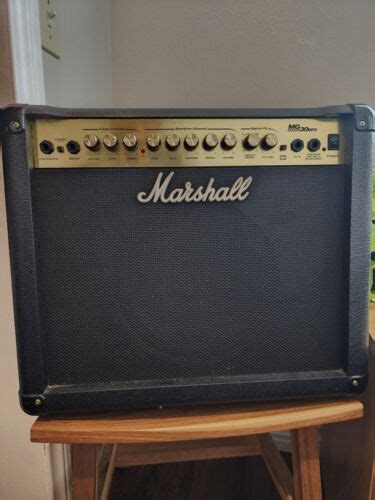 Marshall Mg30dfx 30w 1x10 Inch Electric Guitar Combo Amplifier Made In