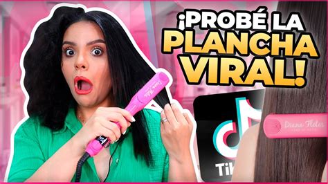 Probe La Plancha De Pelo Mas Viral Y Famosa De Tiktok Youtube