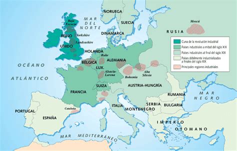 Blog Del Profe Marcos DistribuciÓn De La Industra En La Europa Del