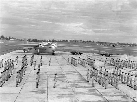 Please contact our support to get more information. c 1958 RNZAF parade on the occasion of the visit of the Ch ...