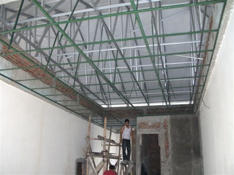 Rangka hollow galvalum 20×40 tebal 0,30mm. Harga Plafon Gypsum Hollow Meni | Plafond Gypsum