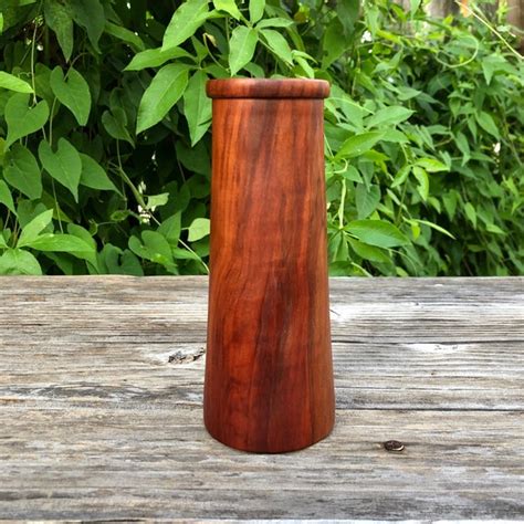 Wood Bud Vase Etsy