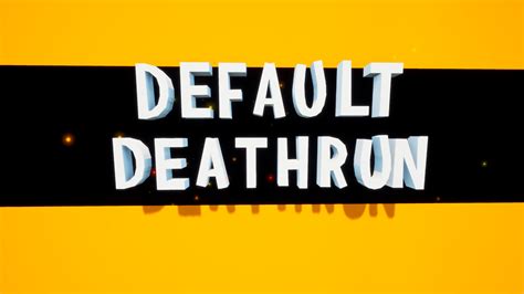 100 Level Default Deathrun Original Jduth96 Fortnite Creative