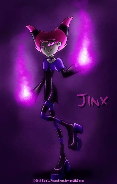 Jinx Teen Titans By Ravenevert On Deviantart