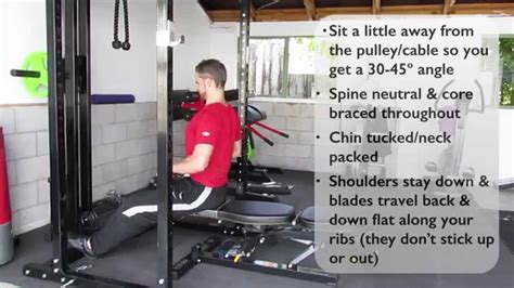 High Seated Cable Row With Pronated Grip Youtube