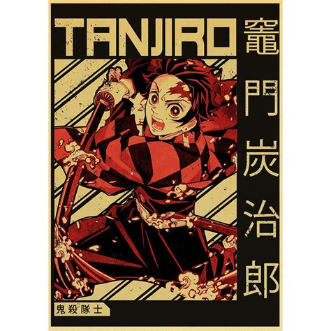 Kimetsu No Yaiba Poster Tanjiro Official Merchandise Demon Slayer Shop