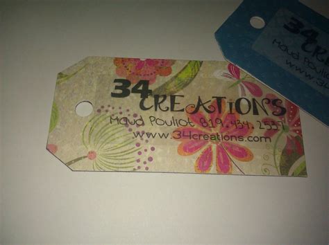 Personalized business cards are what you need to give everyone your contact information. Homemade Business cards for www.34creations.com | Homemade ...
