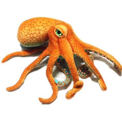 80cm Giant Simulation Scared Octopus Marine Animal Plush Toys Paul