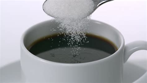 Spoonful Of Sugar In Coffee Stock Footage Video 1136776 Shutterstock