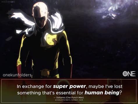 The Thrill And Hair Saitama One Punch One Punch Man Super Powers