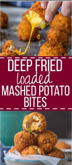 You don't even need gravy! Deep Fried Loaded Mashed Potato Bites — Info You Should Know