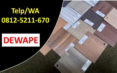 Jual Vinyl Lantai di Malang - Kitchen Set Malang Dewape