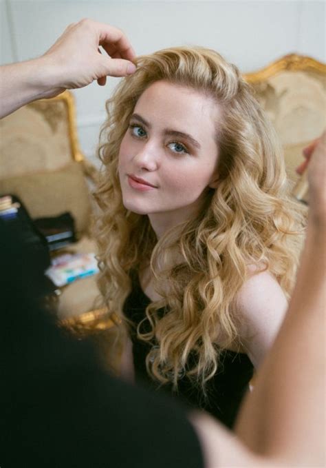 Kathryn Newton Getting Ready For The Ralph Lauren Show At Nyfw