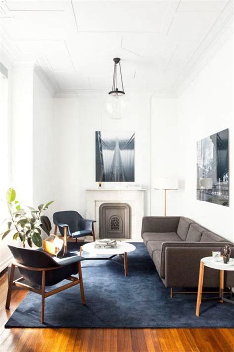 Minimalist Monochromatic Living Room Decorating Ideas