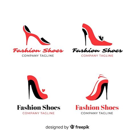 Free Vector Collection Of Fashion Shoe Logos