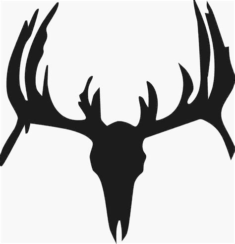 Whitetail Deer Silhouette Clip Art At Getdrawings Free Download