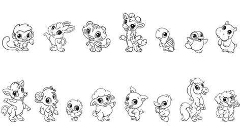 10 Cute Animals Coloring Pages Disney Coloring Pages Get This Cute