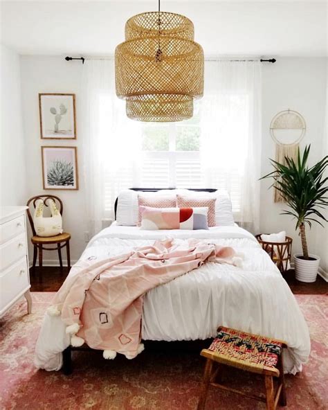 Saving This Dreamy Boho Bedroom To Our Mood Board Asap Inmydomaine