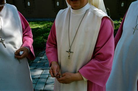 meet the only roman catholic nuns who worship in pink habits vogue