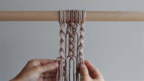 It is perfect for your backyard, but also could fit nicely in the balcony. DIY Macrame Tutorial: June Series - Working with Colour ...