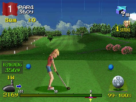 🕹️ Play Retro Games Online Hot Shots Golf 2 Ps1