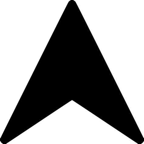 Download SVG > arrow north up - Free SVG Image & Icon. | SVG Silh