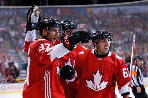 I'm really looking forward to taking this next step, but i think we all know who. Patrice Bergeron C and Brad Marchand LW...Team Canada ...