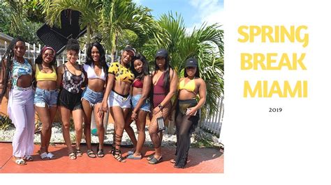 Spring Break Miami 2019 South Beach Was Lit🔥 Youtube