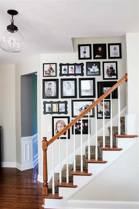 Staircase Gallery Wall Simply2moms