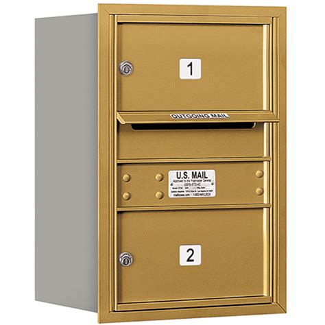 Salsbury Industries 3706s 02gru 4c Horizontal Mailbox Gold Usps Ebay