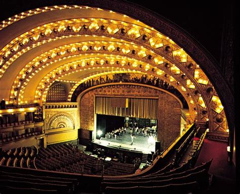 Auditorium Building And Theatre Building Chicago Illinois United