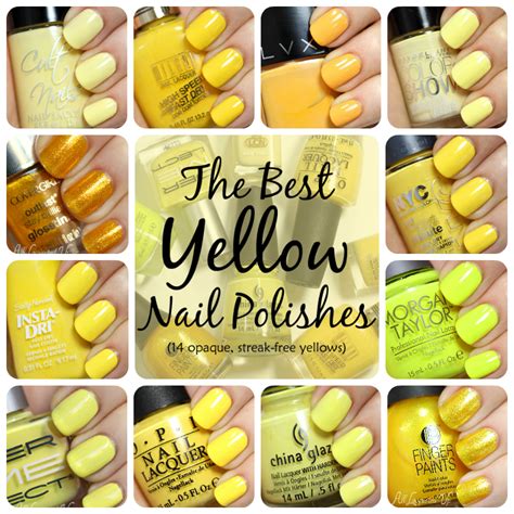 The 14 Best Yellow Nail Polishes You Can Get Right Now : All Lacquered Up