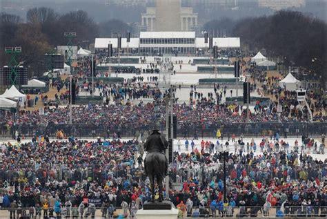 Trump Inauguration Photos Edited To Make Crowd Appear Bigger Report