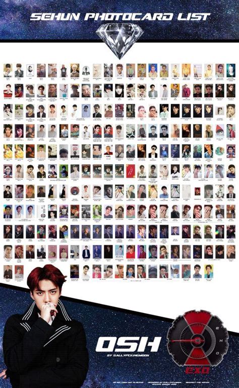 (20) sehun photocard list - Búsqueda en Twitter / Twitter | Photocard