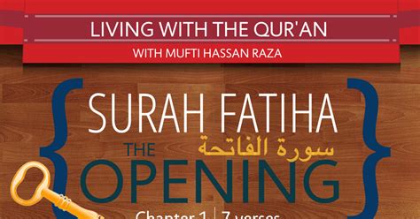 Surah al fatiha (in arabic text: `Ilmy Notes: Surah Fatiha, The Opening [Living With Qur'an ...
