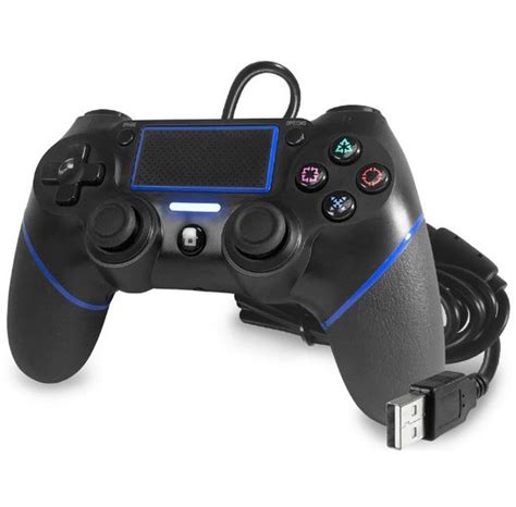 Ttx Tech Ps4 Champion Wired Controller Black Gamepad Sony