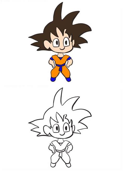 20 Easy Ideas To Draw Goku How To Draw A Goku 2022