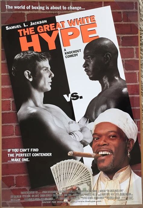 The Great White Hype Movie Poster 2 Sided Original Ver B 27x40 Samuel L