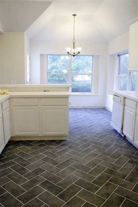 Art glass herringbone slate fern. For the Love of Herringbone | Herringbone tile floors ...