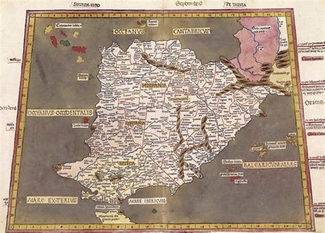 17 Preciosos Mapas Antiguos De España Con Los Que Viajar Atrás En El