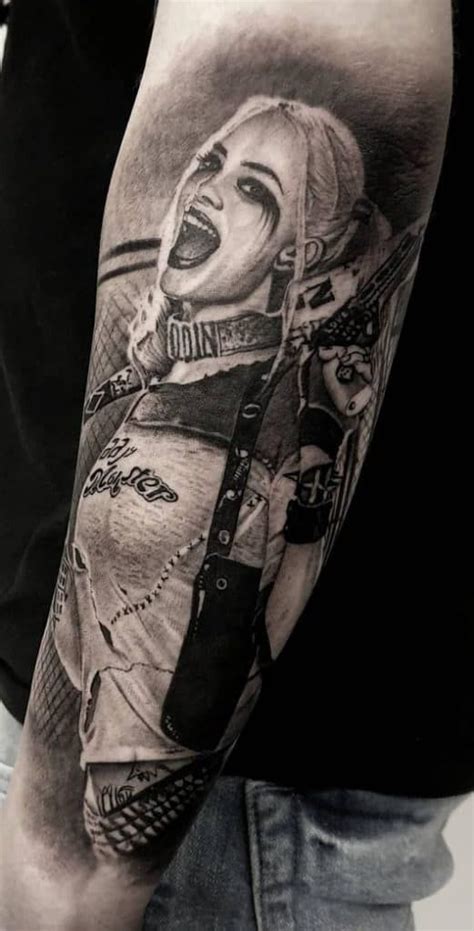 Harley Quinn Tattoos Meanings Tattoo Designs Ideas Artofit