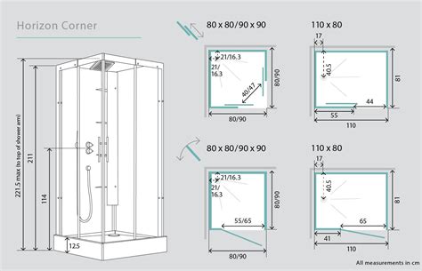 There are many shower sizes to consider. Shower Door Sizes Standard (With images) | Bathroom ...