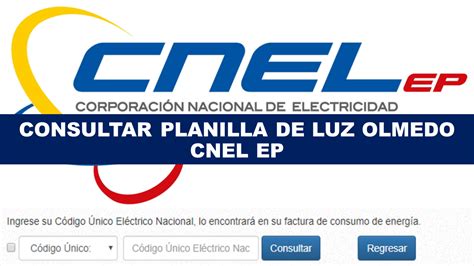 Consultar Planilla De Luz Cnel Milagro Ecuador Elyex Mobile