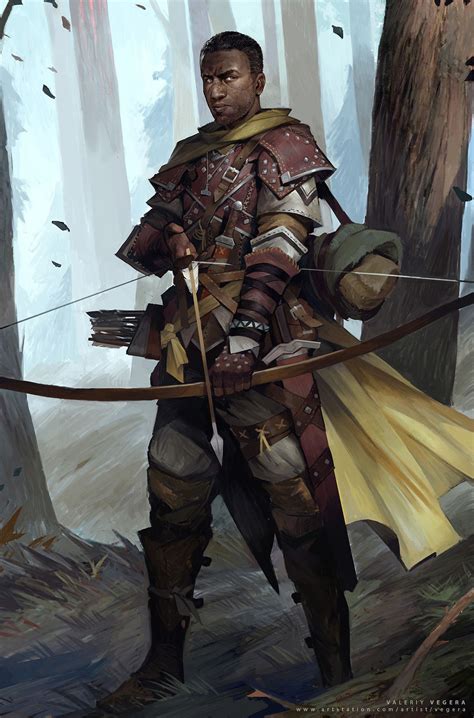 Character Concept For Pathfinder Kingmaker By Valeriy Vegera Dungeons And Dragons Characters