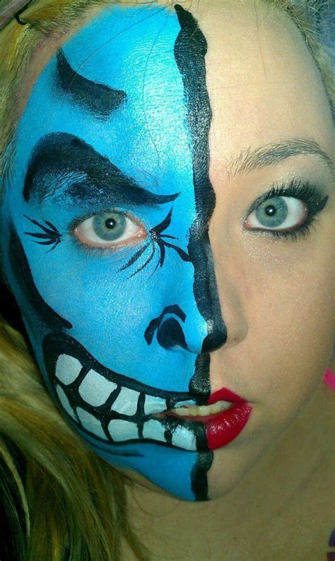Face Paint Ideas Paint Ideas Halloween Face Makeup Painting Painting Art Paintings Painted